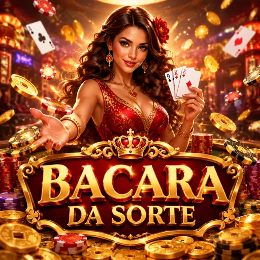 Mesa de baccarat ao vivo com cartas e fichas do cassino